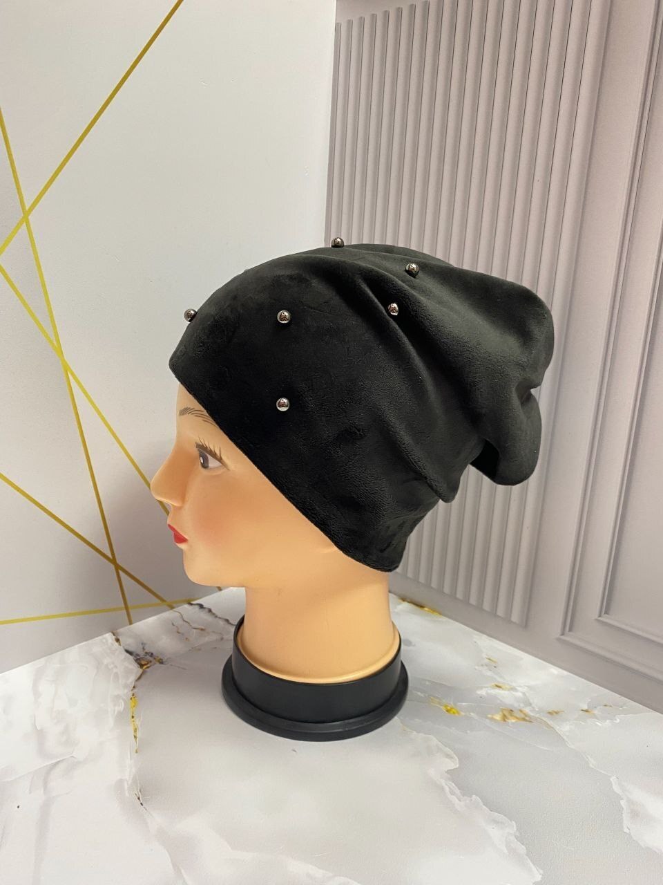 шапка женская,головной убор женский,комплект женский шапка,берет женский,шапка платок