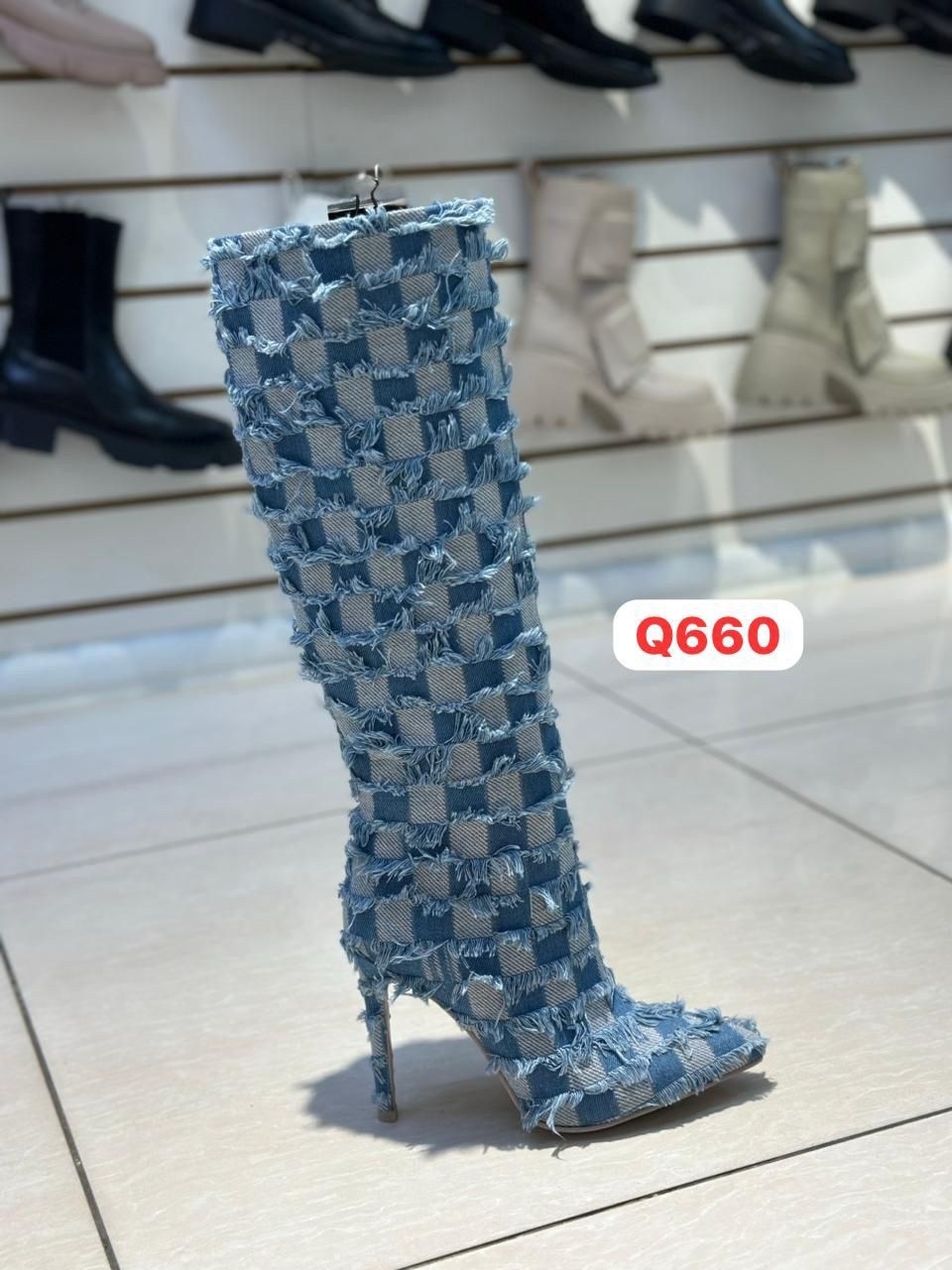 ,женские сапоги,джинсовые сапоги,высокие сапоги,модные сапоги