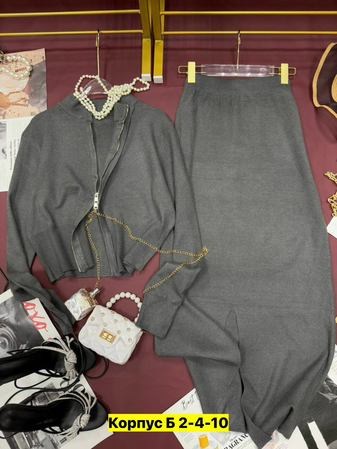 костюмы женские,вязаный костюм с юбкой,кашемировый костюм с юбкой,трикотажный костюм,теплый костюм с юбкой