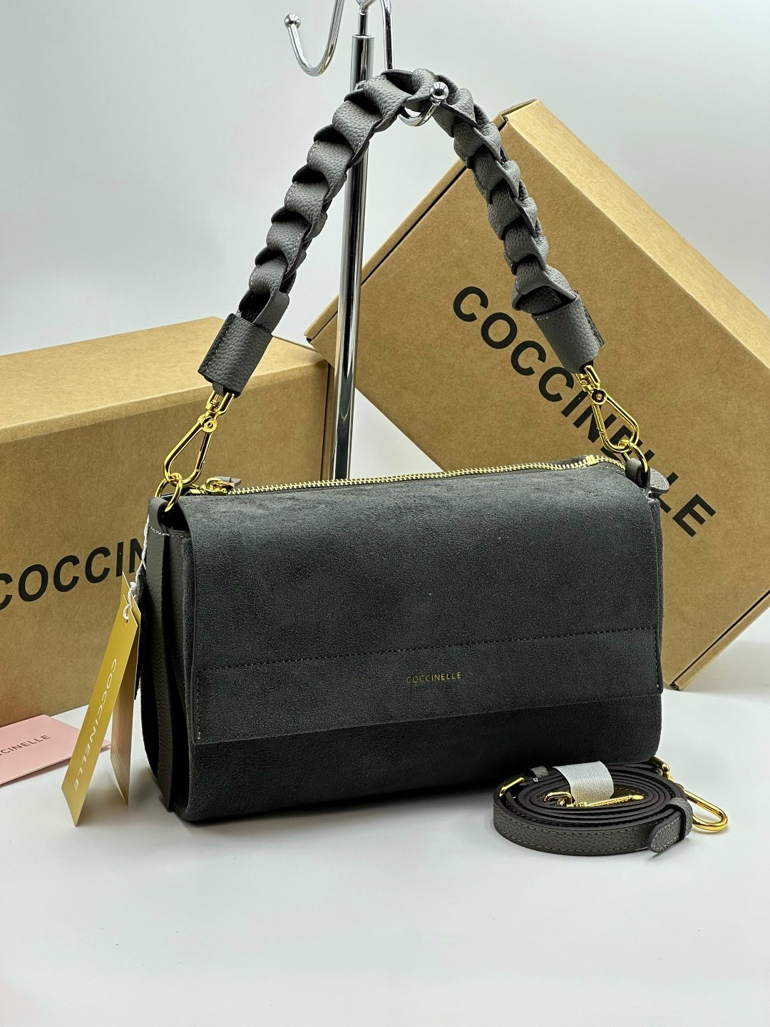 замшевая сумка,сумка,сумка женская,coccinelle сумка,брендовые сумочки