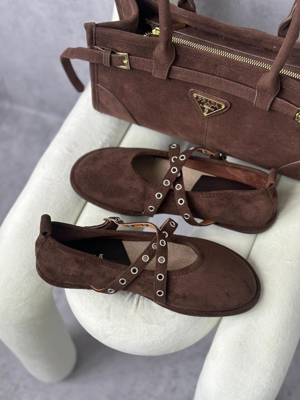 ,женская ,балетки замшевые,балетки женские,коричневые балетки