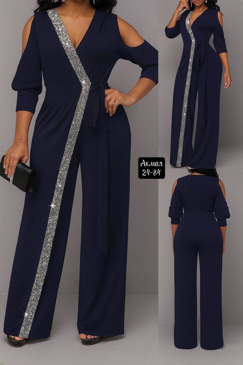 вечерние комбинезоны,женский вечерний комбинезон,костюмы брючные,элегантные комбинезоны,нарядный комбинезон