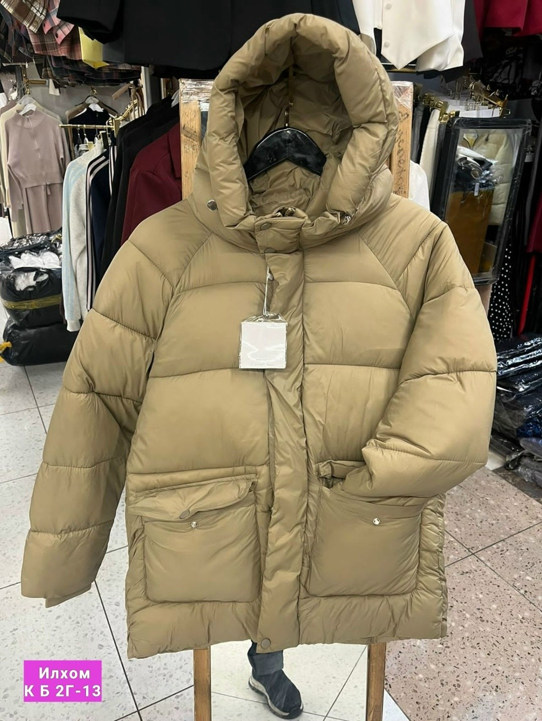 пуховик повседневный,куртка пуховик,женские зимние куртки,пуховик средней длины,куртка теплая