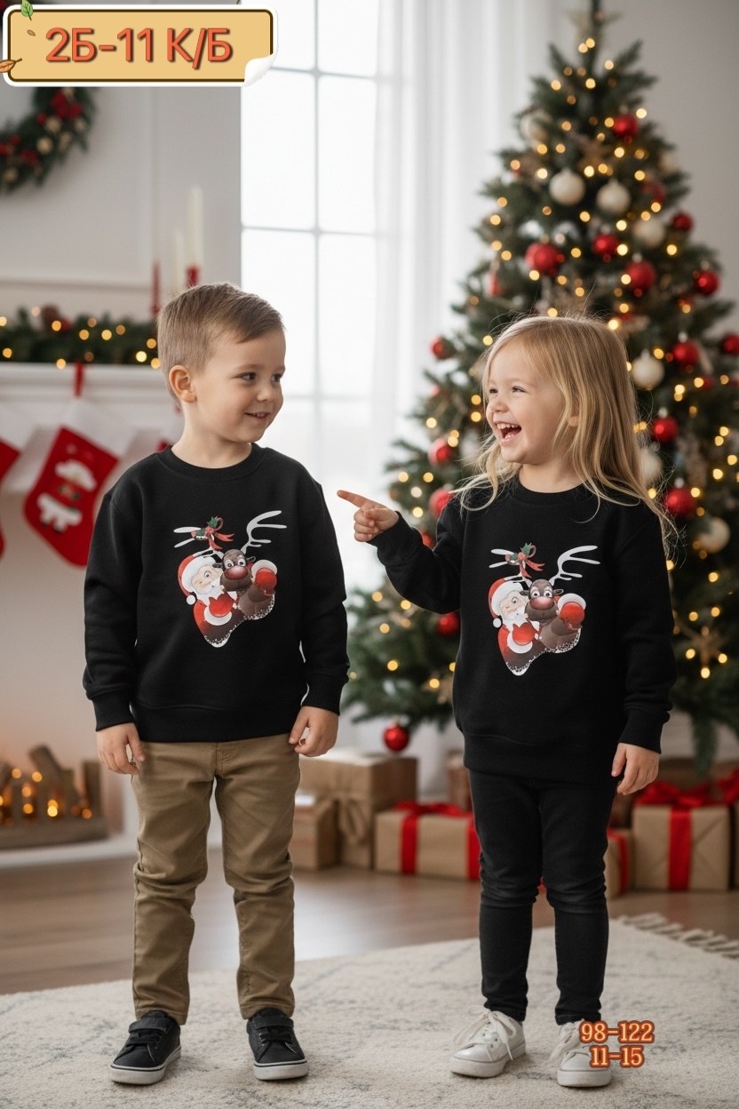 детский свитшот,свитшот для мальчика,свитшот детский новый год,новогодний свитшот,детский джемпер