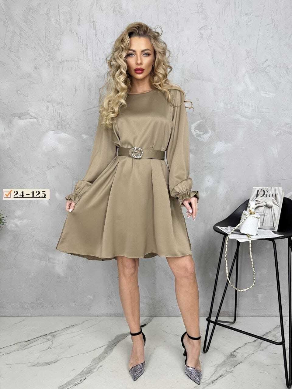 атласное платье,шелковое платье,модное платье,платье женская,платье с поясом