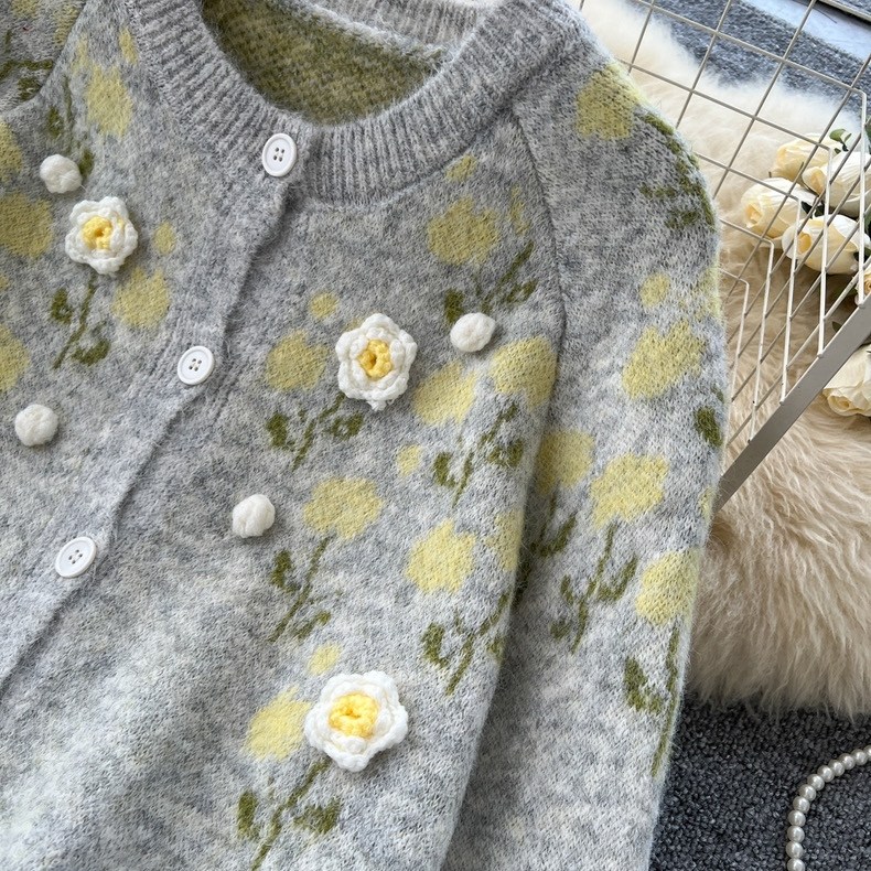 женский вязаный кардиган,кардиган с вышивкой,вязаные кардиганы,свитер с вышивкой,повседневный кардиган