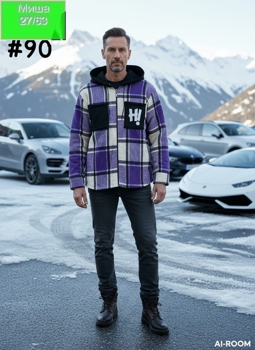 мужская рубашка в клетку,куртка рубашка,куртка рубашка в клетку,стили одежды мужские,рубашка теплая в клетку с капюшоном
