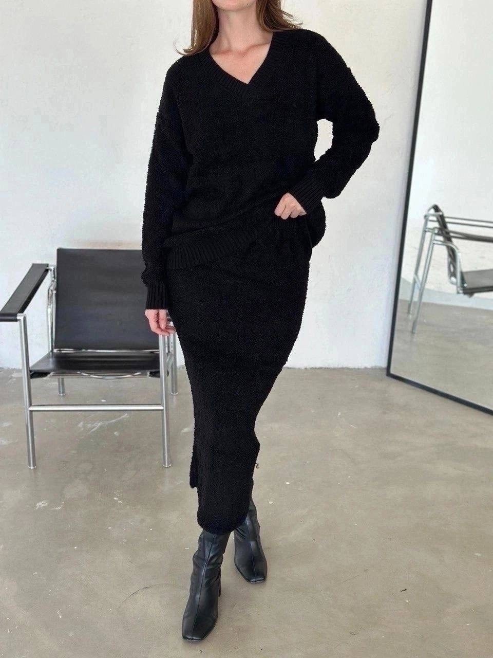 костюм с юбкой и кофтой,трикотажные костюмы,вязаный костюм с юбкой,костюм свитер и юбка,вязаная юбка