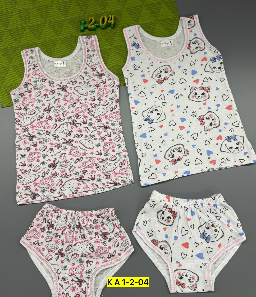 комплект детского нижнего белья,комплект майка трусы,комплект майка трусы для девочки,нижнее белье детское,детское белье