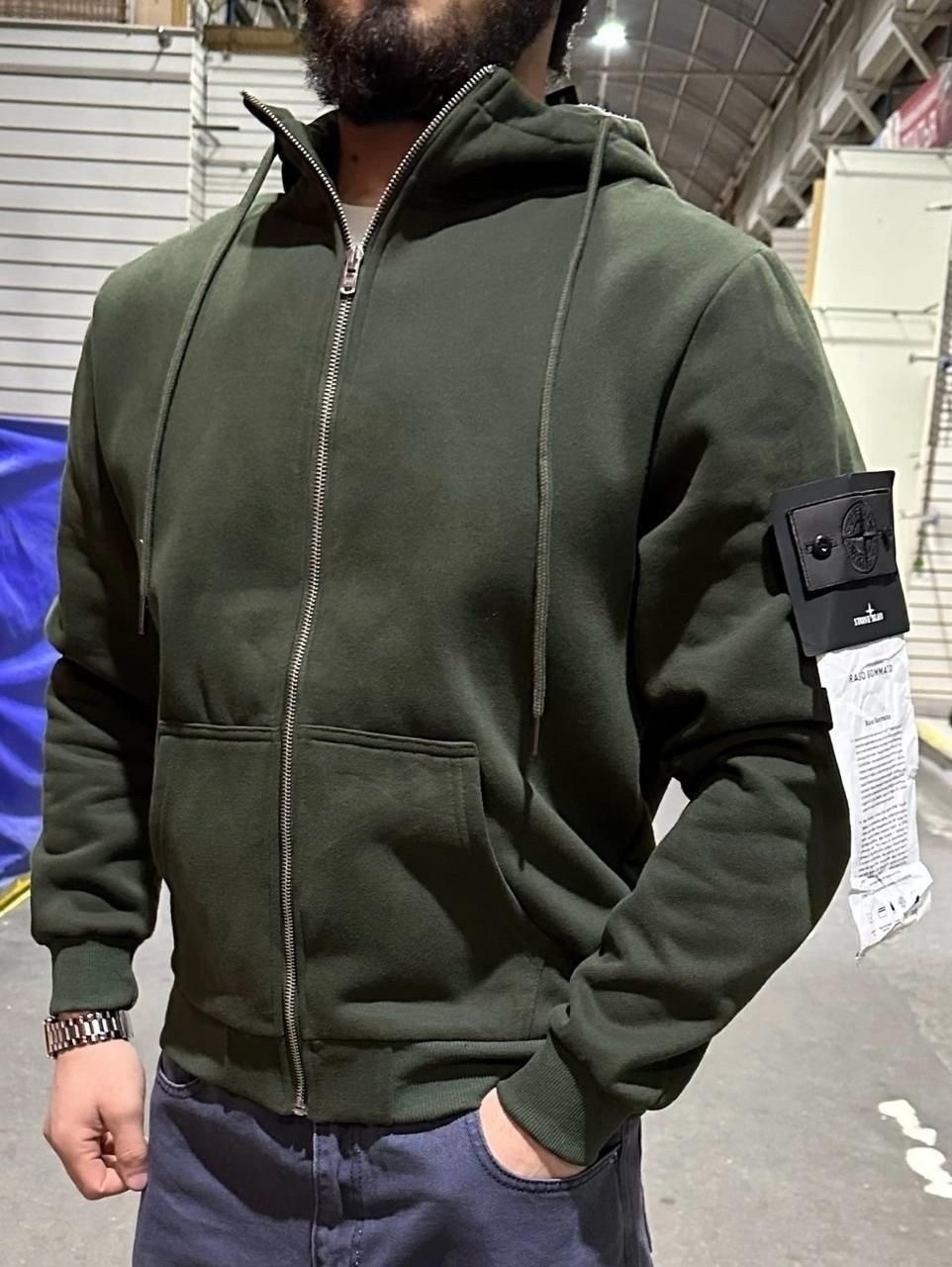 зип худи stone island,толстовка на молнии,кофта толстовка,олимпийская кофта