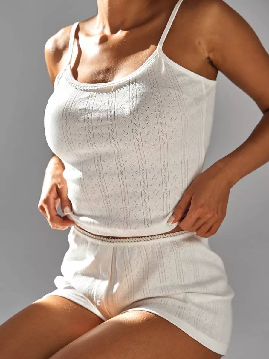 женская майка,топ женский,топ вязаный,хлопковые топы,майка бельевая женская