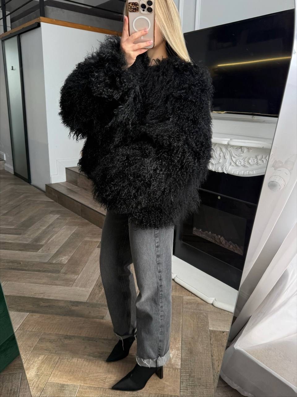 меховая куртка,шуба из натурального меха,шуба из ламы,женская шуба,меховое пальто