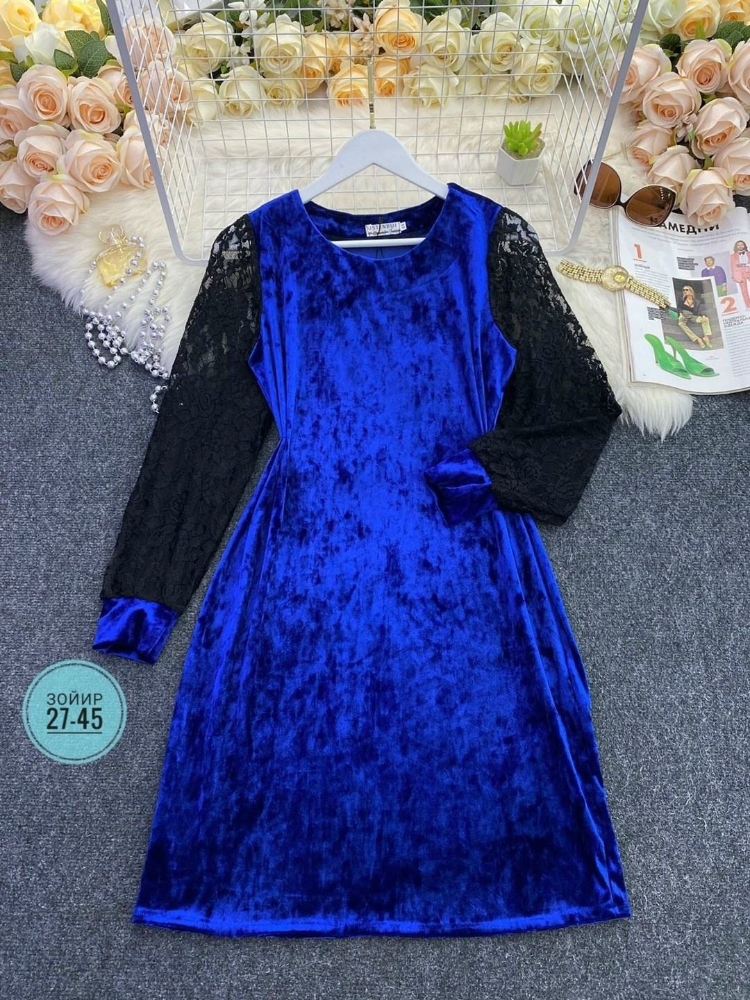 платье из велюра для полных,нарядное платье,платье кружевное,платье большие размеры,бархатное платье