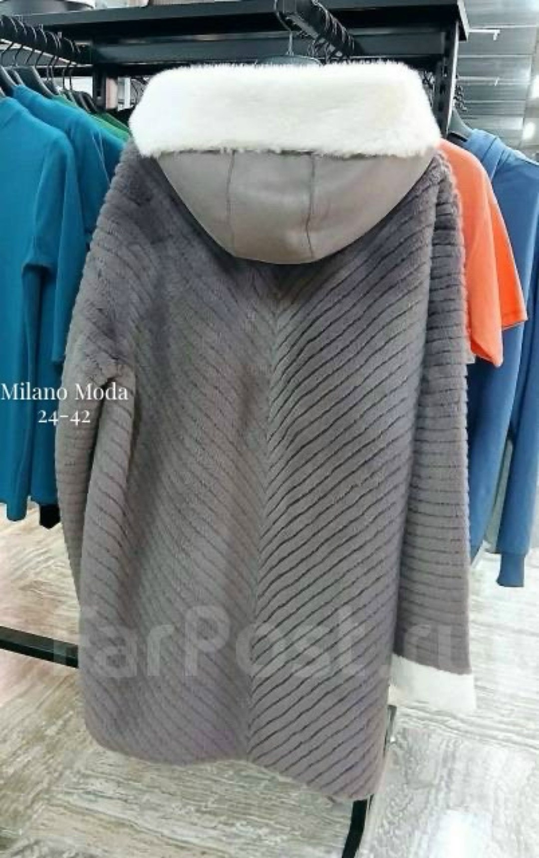 дубленка женская,дубленка женская с капюшоном,комбинированное пальто,дубленка больших размеров,пальто дубленка