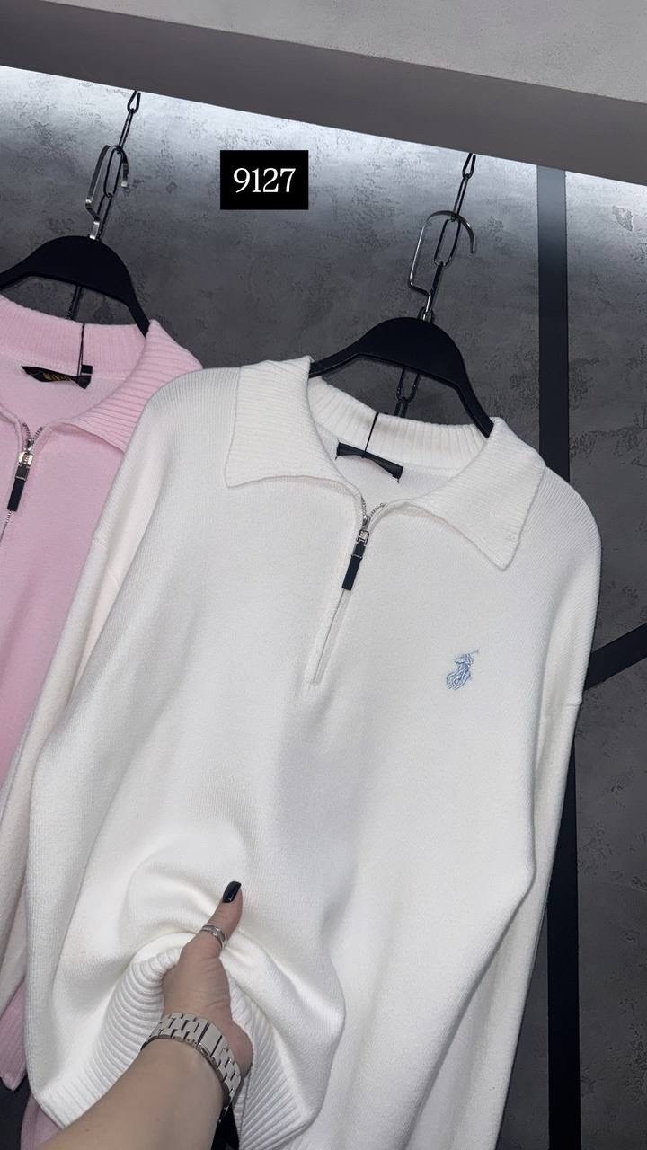 модные свитера,кофта поло,свитер поло,женская кофта,свитер с воротником