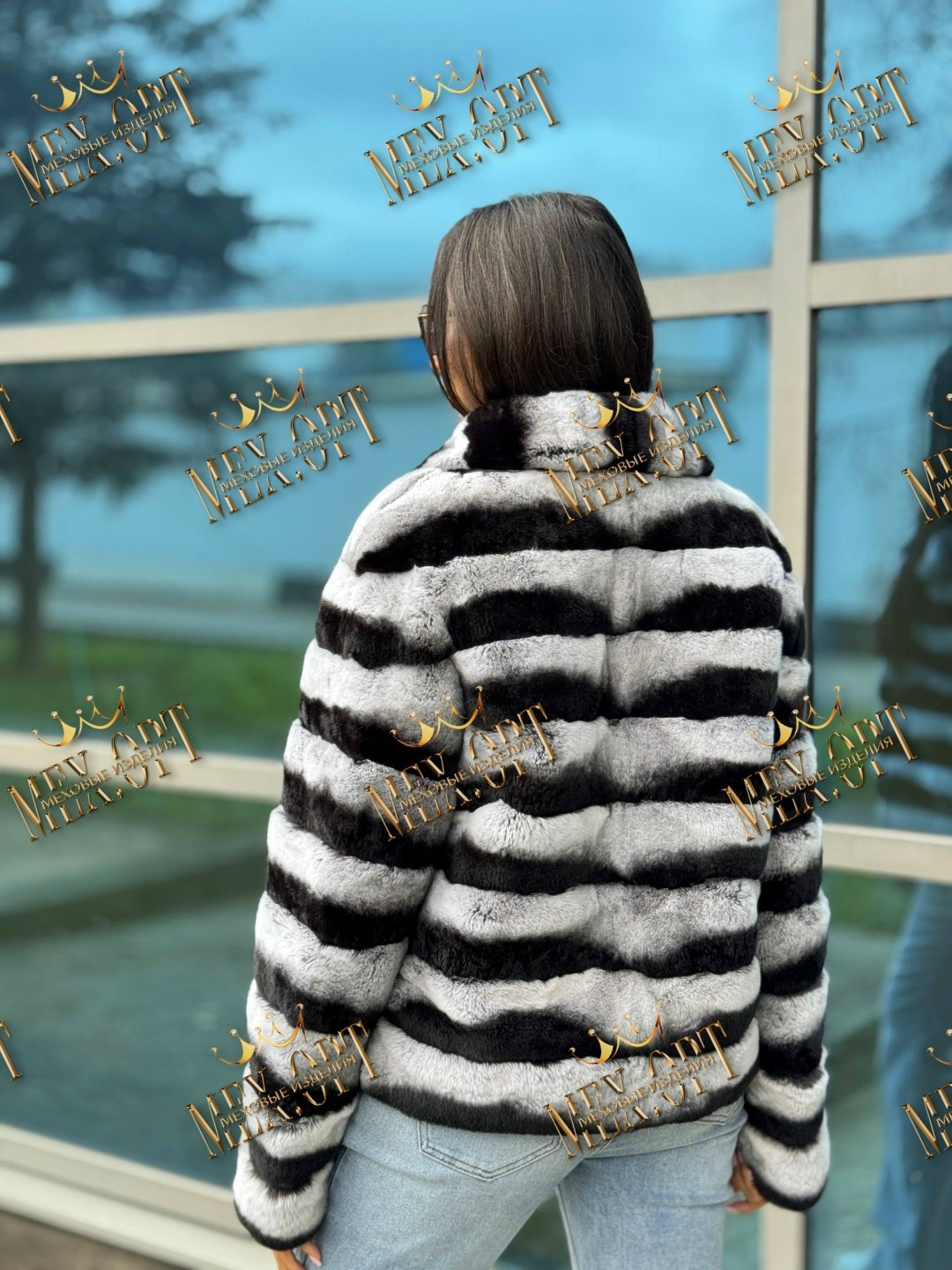 кролик рекс шиншилла шубка,шуба кролик рекс,шуба из кролика рекс,шуба из кролика,полушубок из кролика