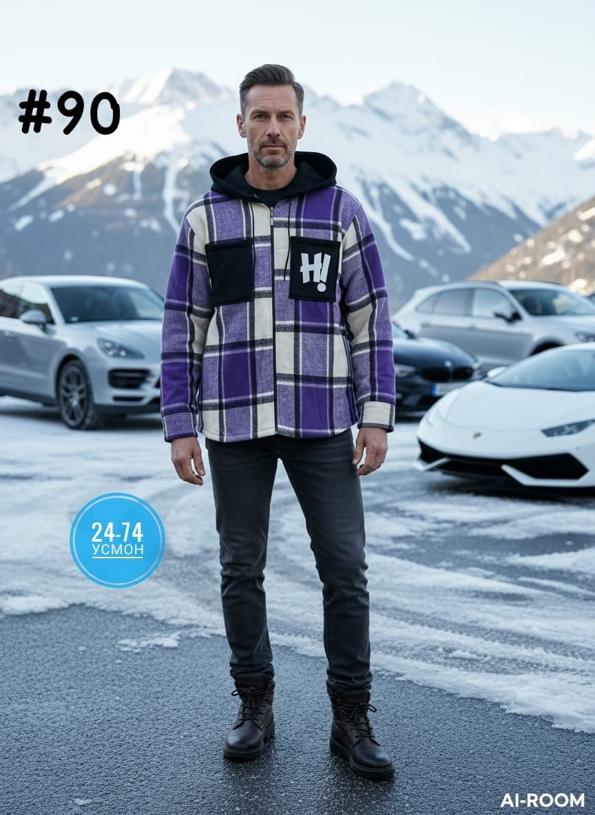 мужская рубашка в клетку,стили одежды мужские,куртка в клетку,мужская мода,рубашка теплая в клетку с капюшоном