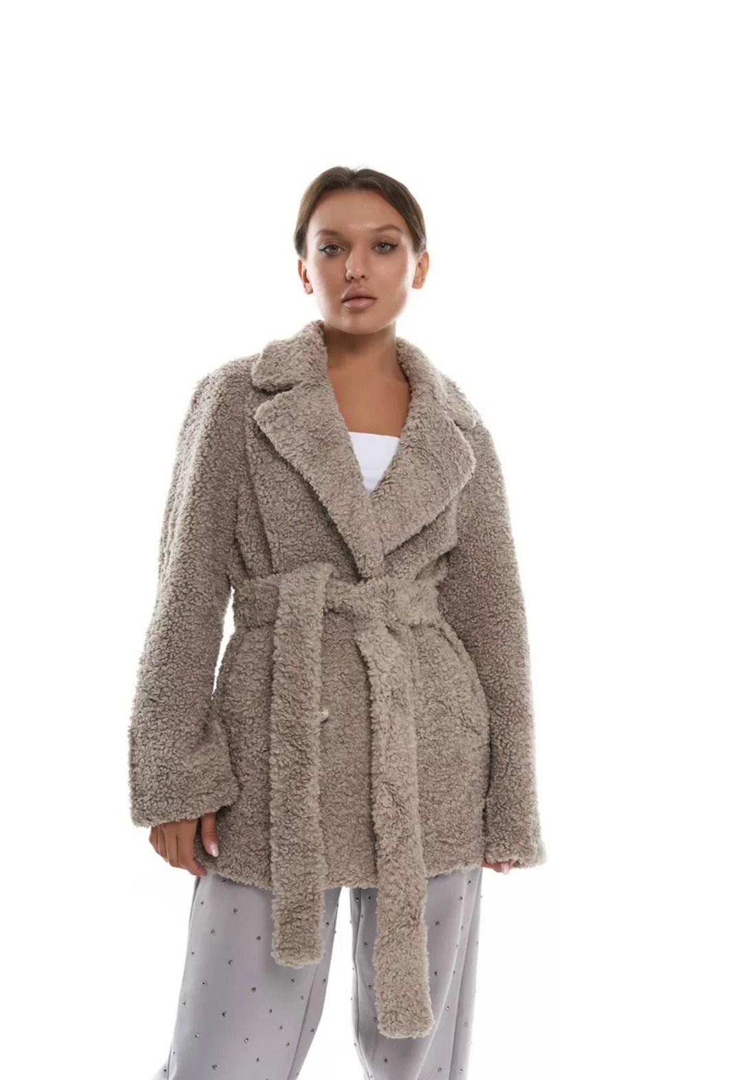 пальто барашек,шубка тедди,пальто оверсайз,пальто женские,шерстяное пальто