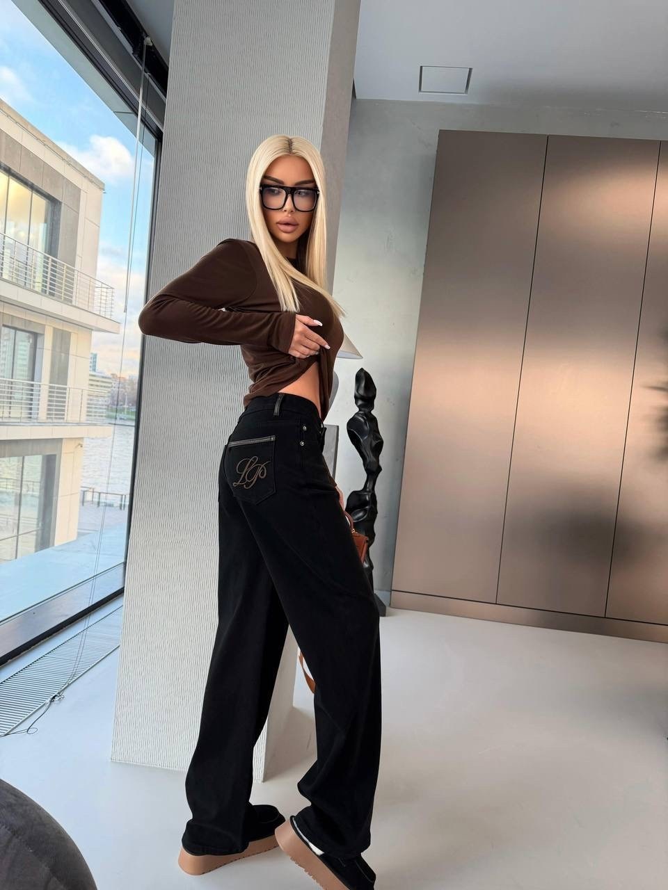 джинсы женские широкие,женские джинсы,джинсы широкие,джинсы брюки,широкие черные джинсы