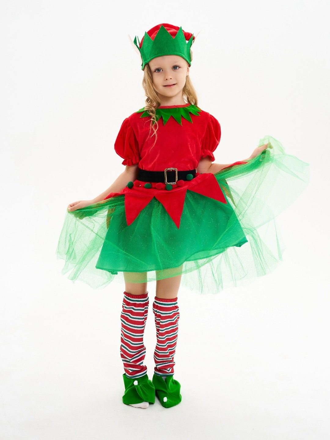 костюм эльфа для девочки,костюм эльфа для девочки на новый год,новогодние костюмы для девочки,новогодний эльф костюм,эльф костюм