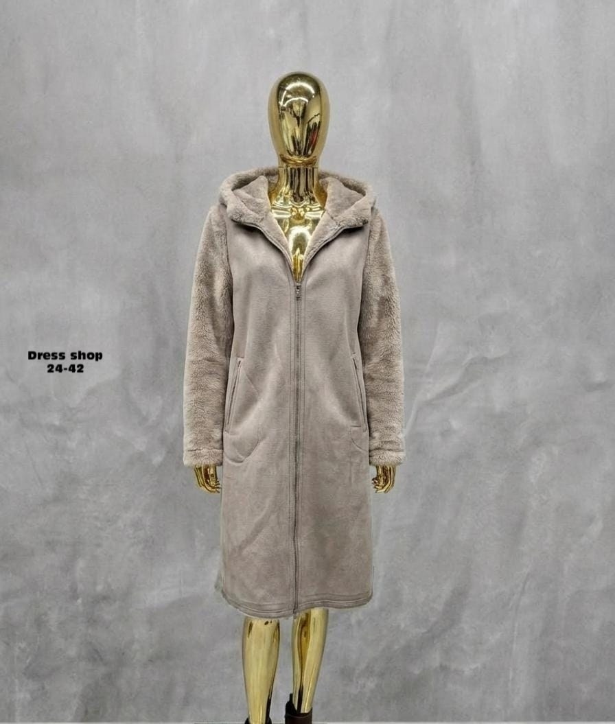 пальто с капюшоном,меховое пальто с капюшоном,кардиган альпака,плюшевое пальто,пальто из искусственного меха