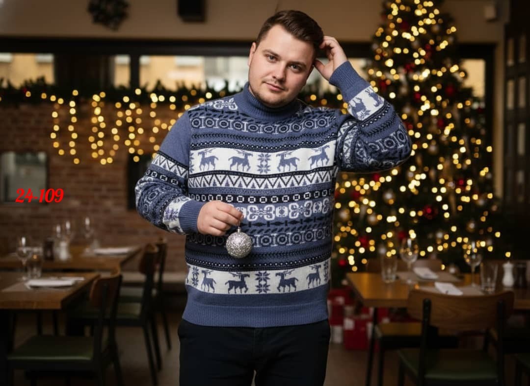 свитер со снежинками,зимний свитер мужской,свитер с оленями мужской,мужской свитер,зимний свитер