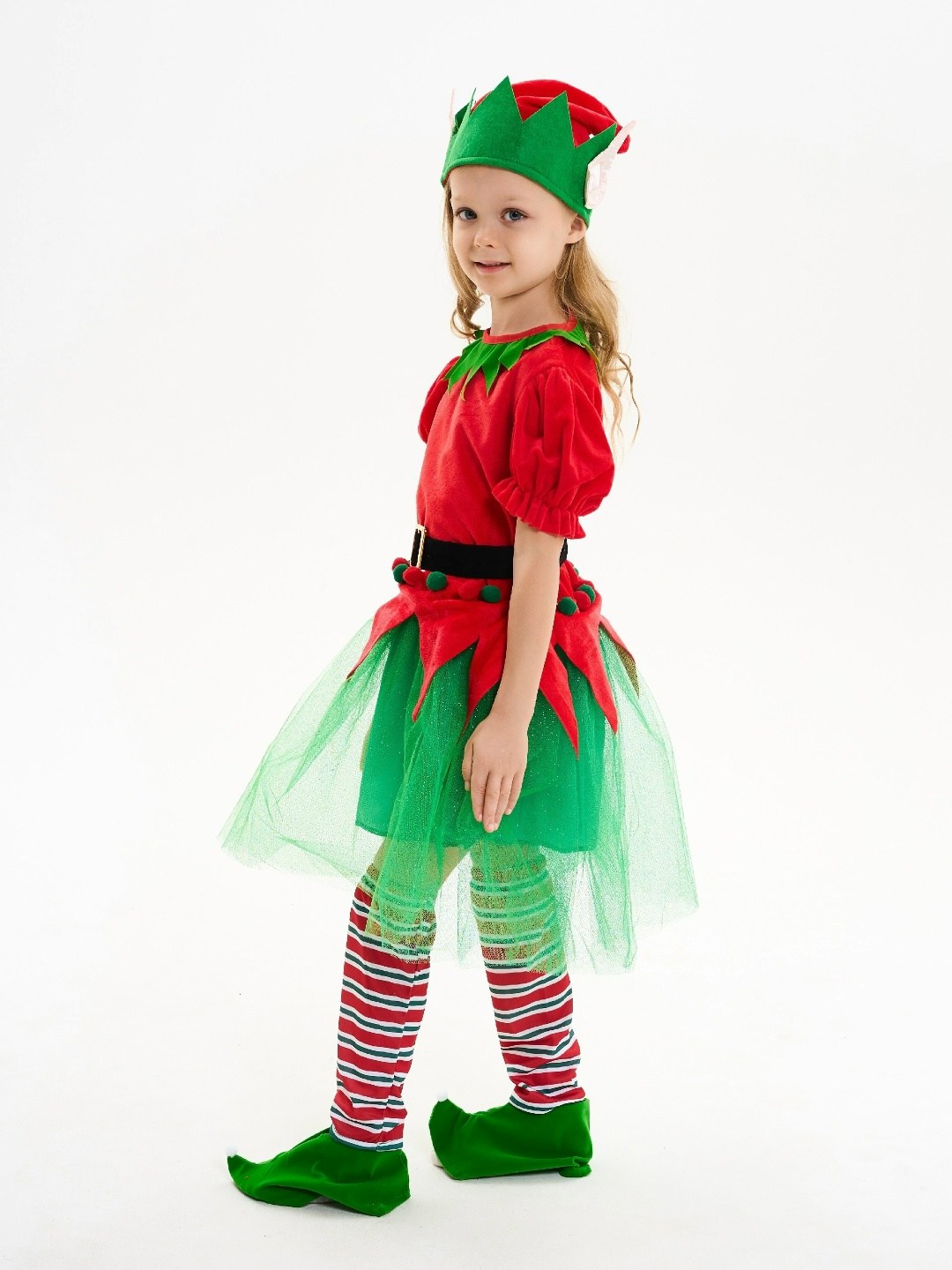 костюм эльфа для девочки,костюм эльфа для девочки на новый год,новогодние костюмы для девочки,новогодний эльф костюм,эльф костюм