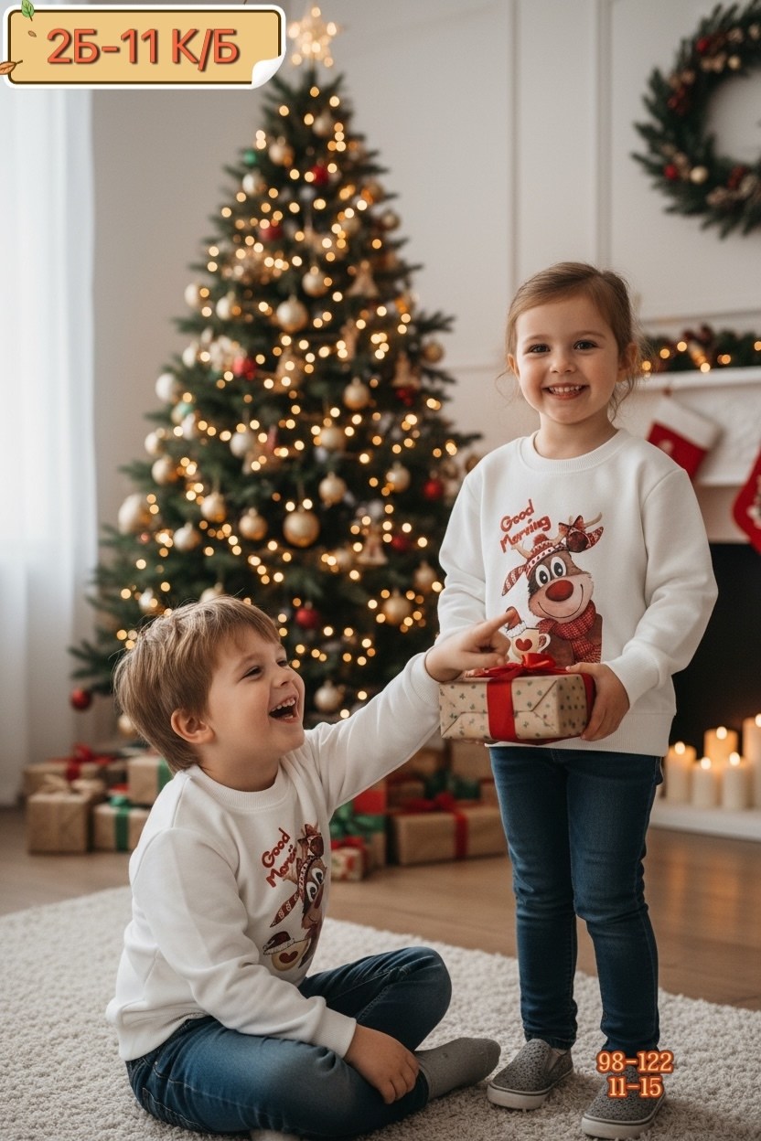фэмили лук свитшот джемпер детский новый год,детский свитшот,новогодние кофты,новогодний свитшот,джемпер детский