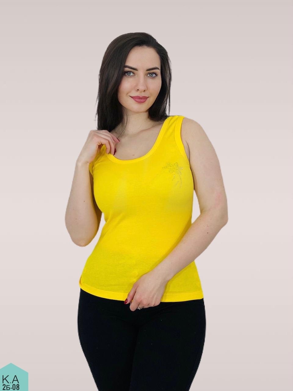 майка женская базовая,женская майка на широких бретелях,майка женская,футболки женская,майка женская однотонная