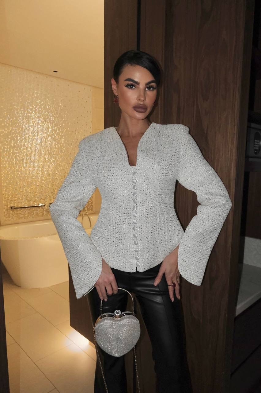 твидовый жакет шанель оригинал,жакет,жакет в стиле шанель,жакет шанель,жакет букле шанель