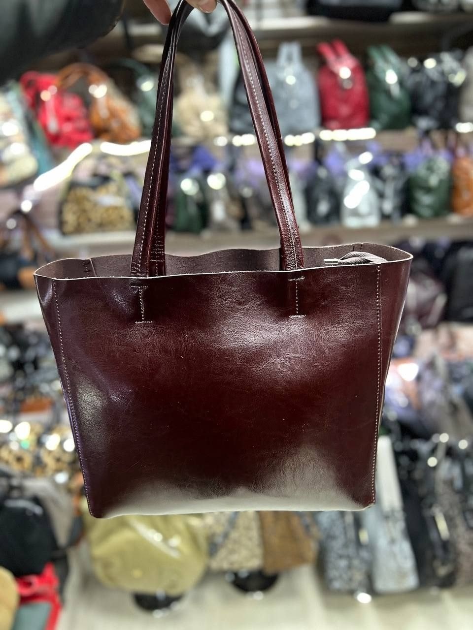 женская кожаная сумка шоппер,сумки женские шоппер,сумка шоппер натуральная кожа,кожаная сумка красная,женская кожаная сумка