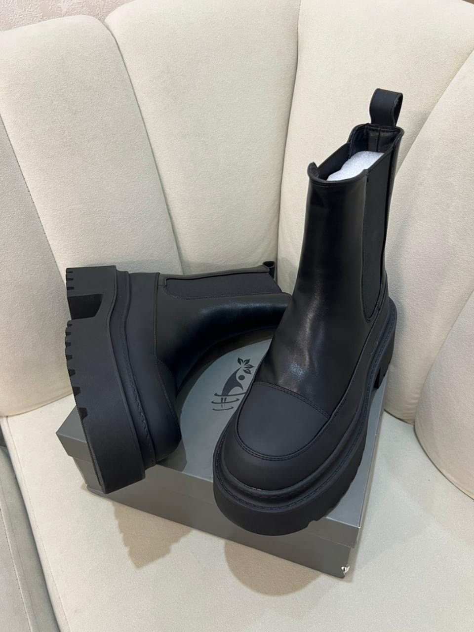 ботинки челси женские высокие на толстой подошве,женские ботинки челси,ботинки челси на толстой подошве,,ботинки челси