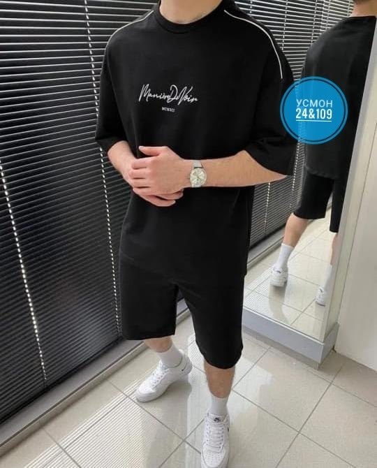 костюм летний с шортами и футболкой,спортивные мужские костюмы,спортивный костюм для мужчин,мужская мода,костюм спортивный летний футболка