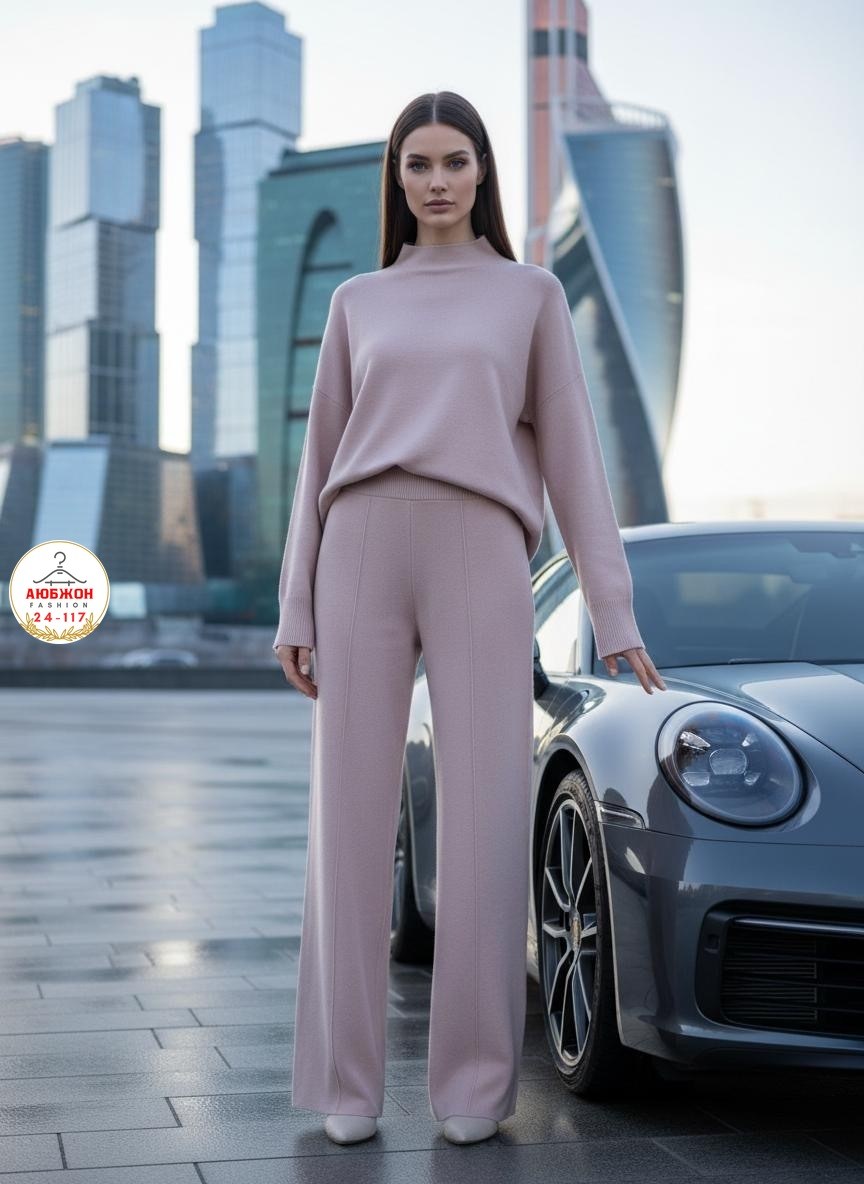 костюмы трикотажные палаццо женские брючные,костюм женский трикотажный с брюками,кашемировый костюм с брюками палаццо,вязаный костюм женский с брюками,костюм женский с брюками палаццо