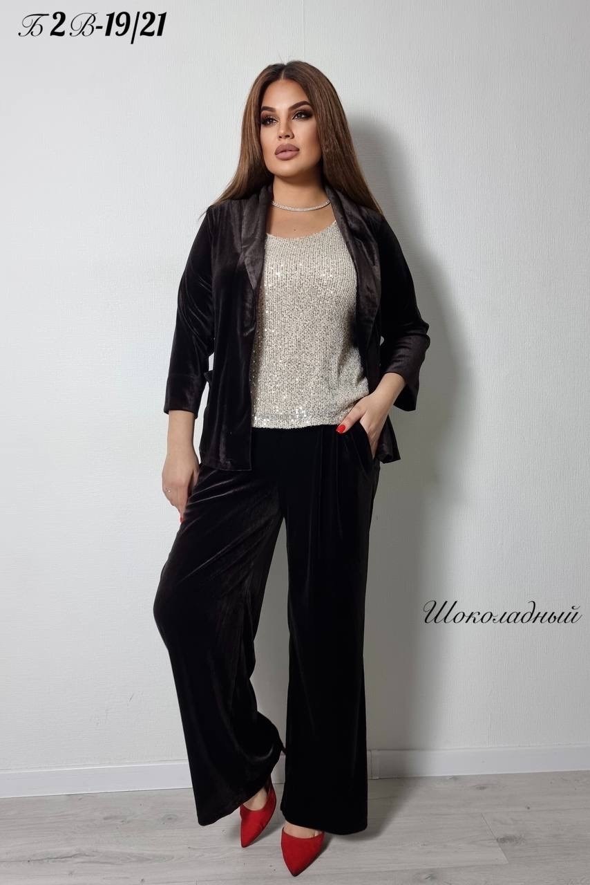 костюмы брючные,брючный костюм праздничный,костюм вечерний,брючный костюм вечерний,костюм велюровый