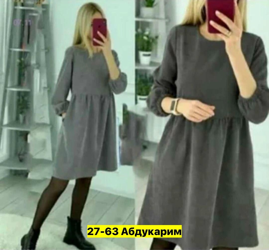 платье вельветовое повседневное,платье женская,теплое платье,женское платье миди,платье