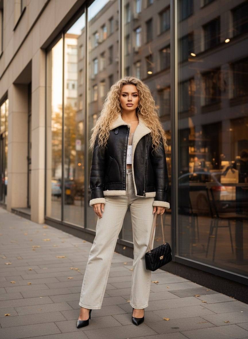 стильная дубленка,дубленка женская,дубленка эко,дубленка косуха,куртка модная