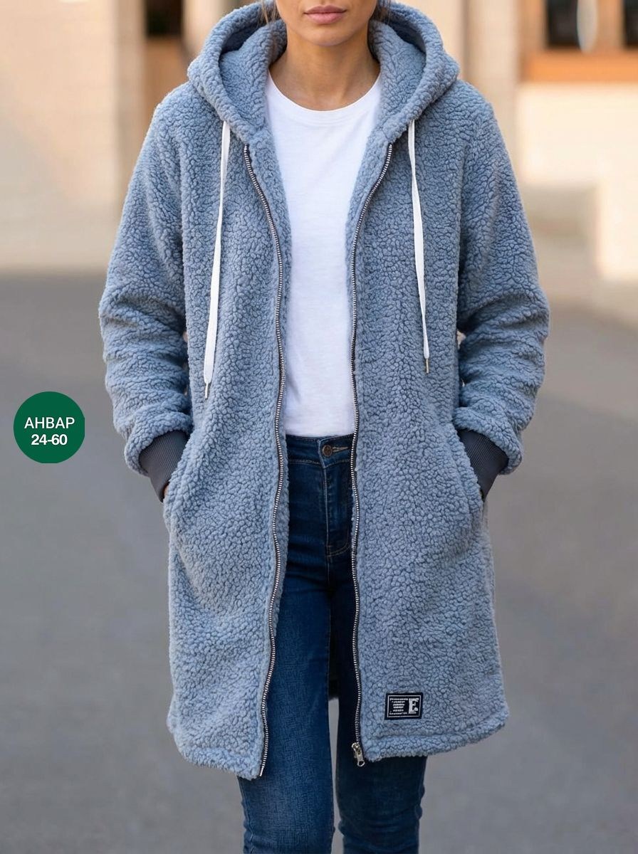 пальто с капюшоном,кардиган,теплое пальто,женское пальто с капюшоном,теплая кофта