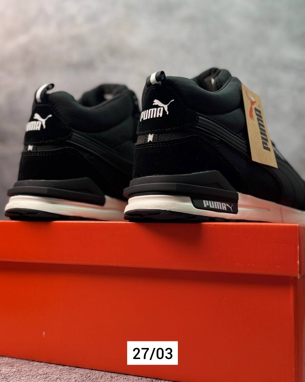 зимние кроссовки puma,мужские кроссовки puma,кроссовки puma,зимние кожаные кроссовки мужские пума,зимние кроссовки пума мужские