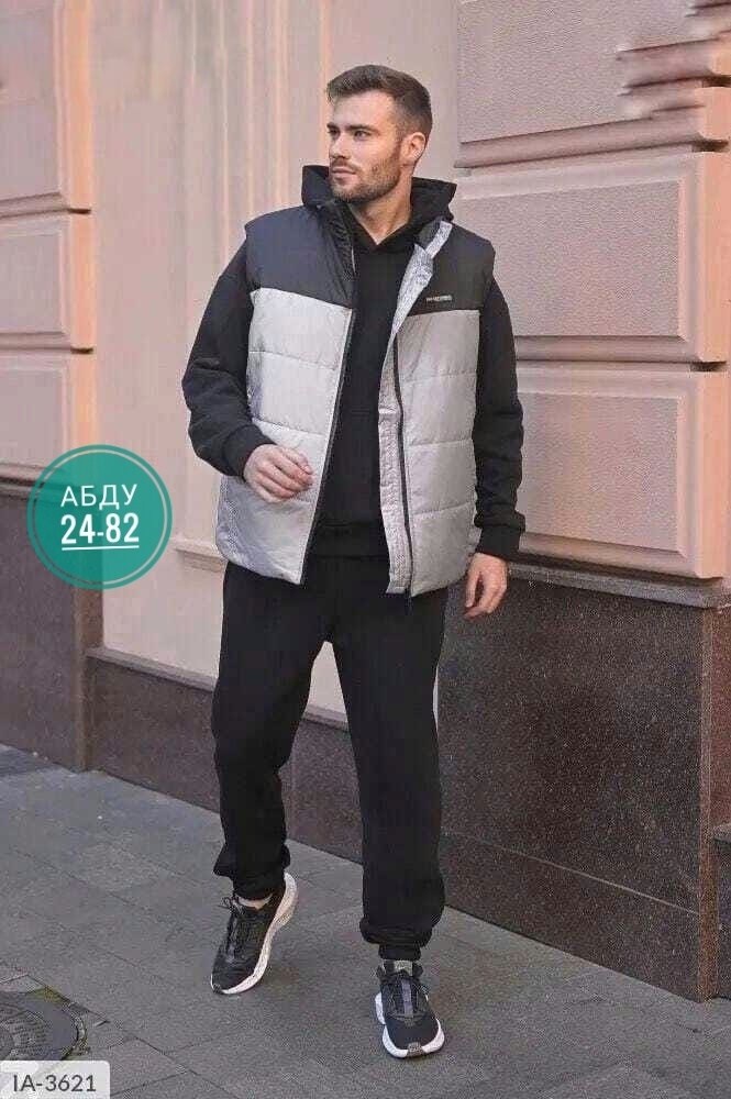 спортивный костюм с жилеткой мужской,костюмы спортивные мужские,спортивный костюм тройка с жилеткой,мужской теплый спортивный костюм на флисе,жилетка на синтепоне