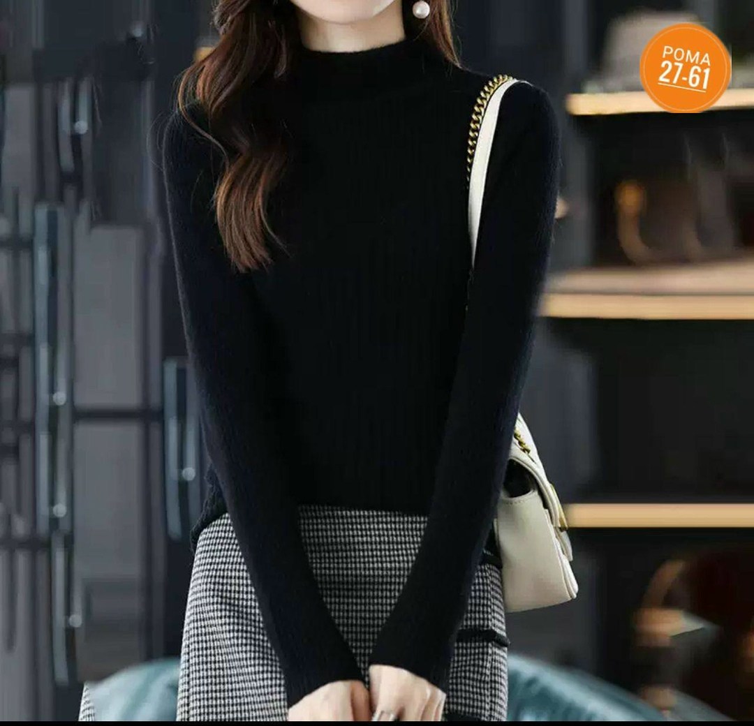 женский свитер,модные вязаные свитера,свитер с воротником,свитер с высоким воротником,женский свитер с высоким воротником