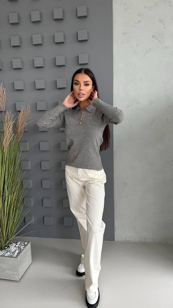 кофта женская,кофта поло,повседневный джемпер,джемпер,джемпер поло женский