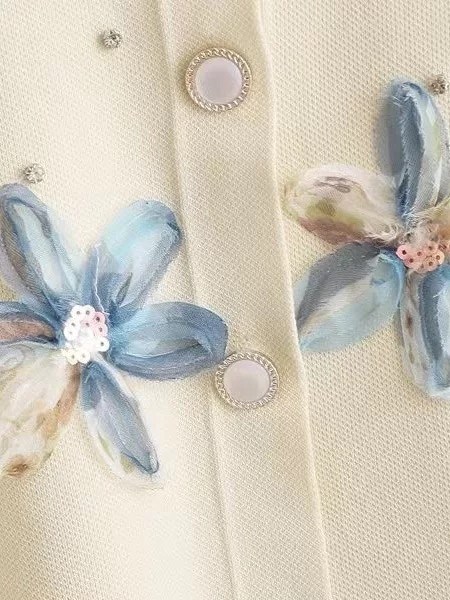 женский вязаный кардиган,женский трикотажный кардиган с цветочными,кардиган вязаное,кардиган стильный,кардиган