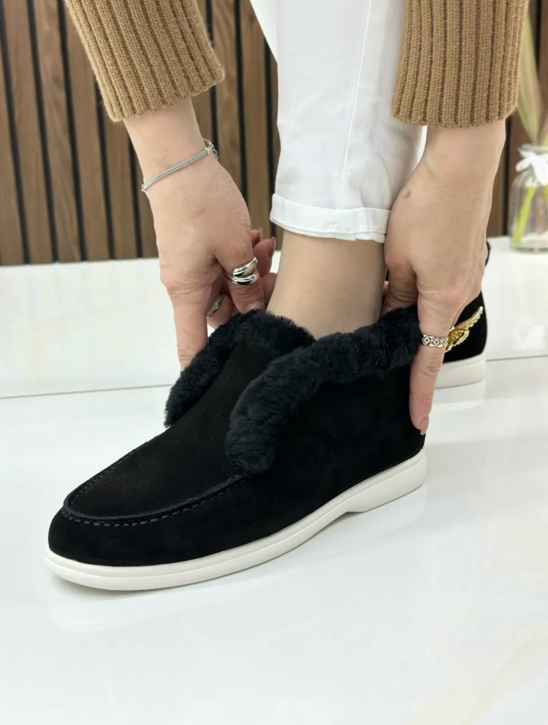 ,лоферы зимние женские,женские ботинки,зимние замшевые лоферы,лоферы женские