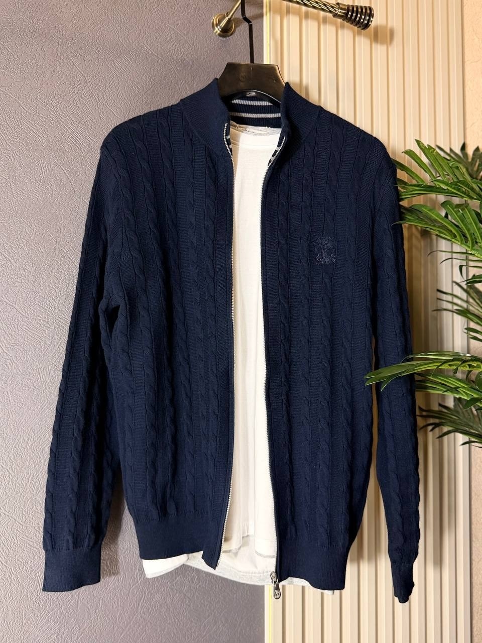 кардиган мужские,мужской кардиган на молнии,мужской вязаный кардиган,синий кардиган,куртка кардиган