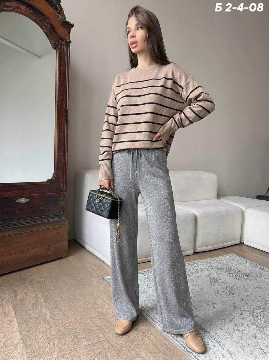 брюки трикотажные,широкие брюки,свободные брюки,брюки женские,одежда брюки