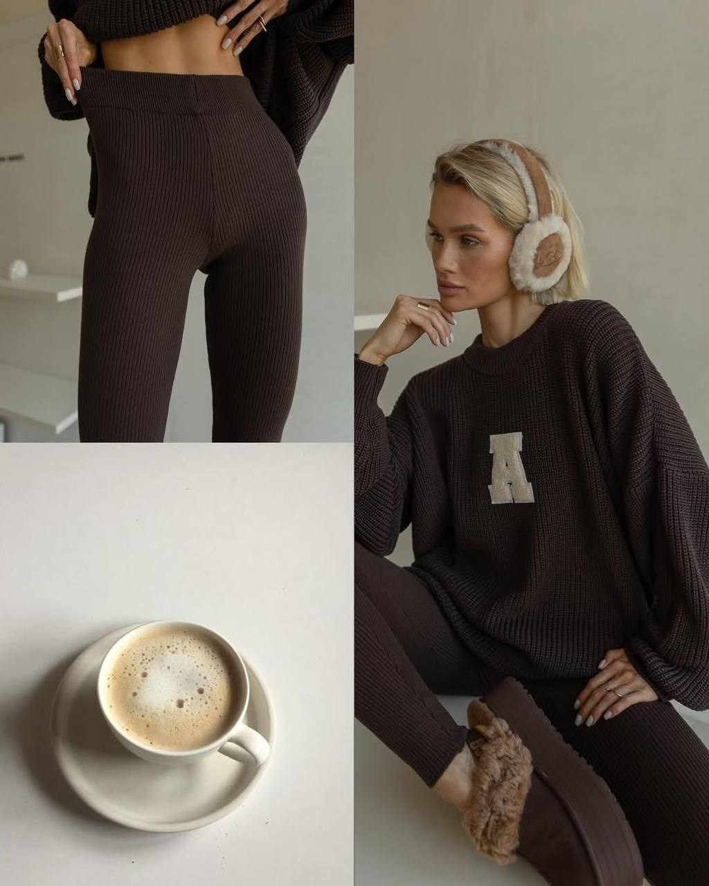 вязаные костюмы,костюм трикотажный,кашемировый вязаный костюм,трикотажный домашний костюм,костюм из трикотажа