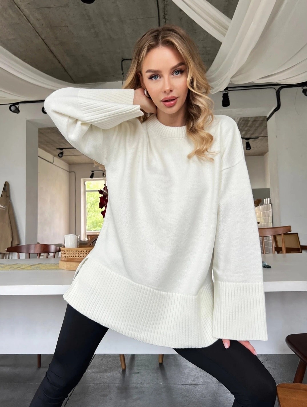 джемпер оверсайз,женский свитер оверсайз,джемпер женский оверсайз,оверсайз свитер,трикотажный свитер оверсайз