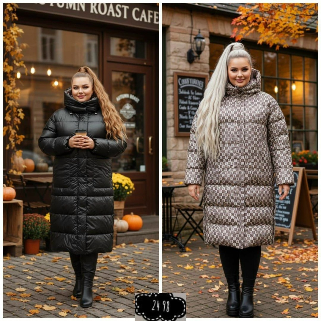 пуховик двусторонний,стильные пуховики,удлиненная куртка,пуховик женский,пуховик