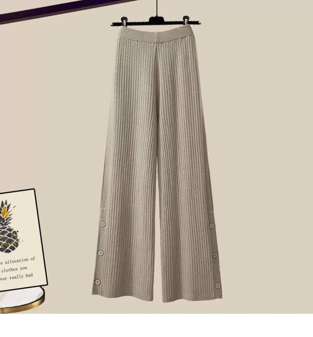 брюки с широкими штанинами,трикотажные костюмы,вязаные брюки,трикотажный комплект,трикотажные брюки